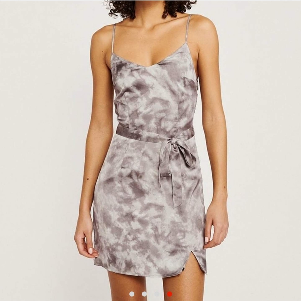Abercrombie & Finch satin mini dress